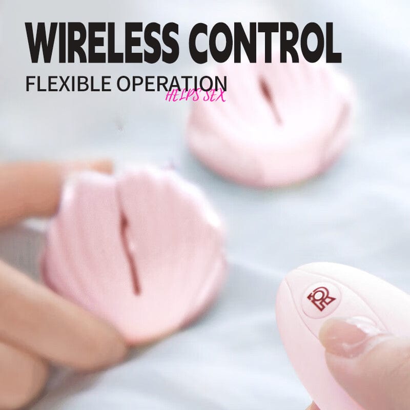 Roomfun Shell SM Electric Shock Nipple Clamp Vibration Massager With Remote Control