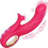 4 In 1 Rabbit Thrusting Vibrators G Spot Clitoral Sex Toy