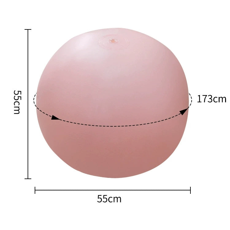Bola sexual inflable con control remoto y consolador realista vibrador