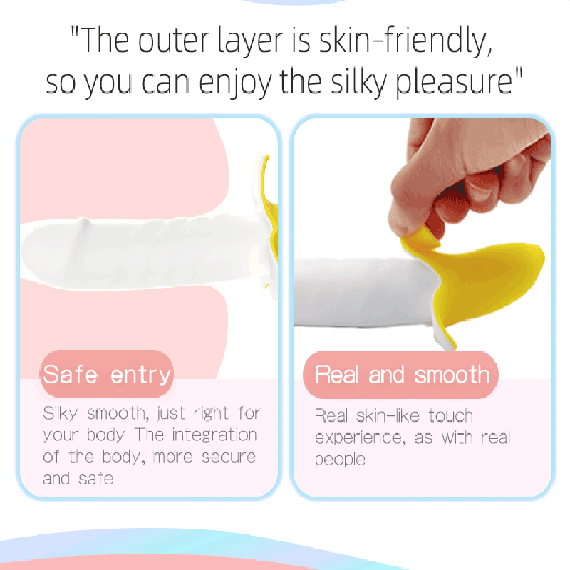 8-Speed Adjustable Banana Vibrating Wand
