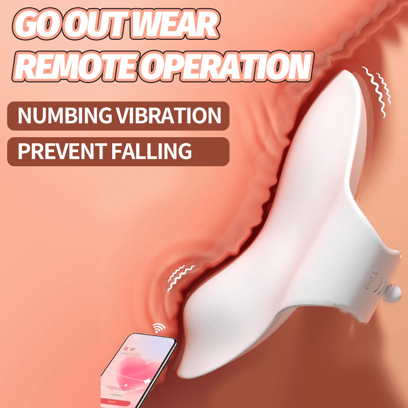 Wearable Remote Control Vibrator for Female Clitoral Masturbation