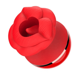 Rose Lip Suction Tongue Licking Massager Clitoral Stimulator