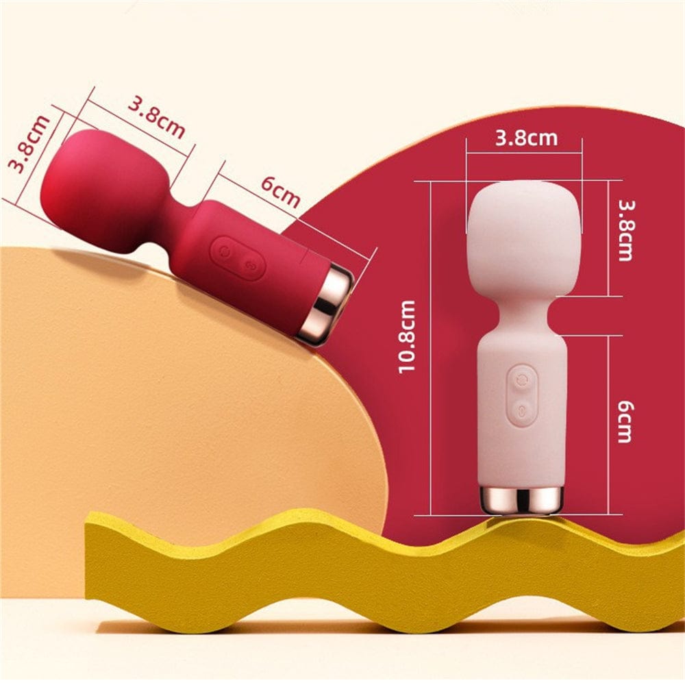 Mini Strong Shock Vibrator Women's Multi Frequency Second Wave Masturbator Small Massage Stick