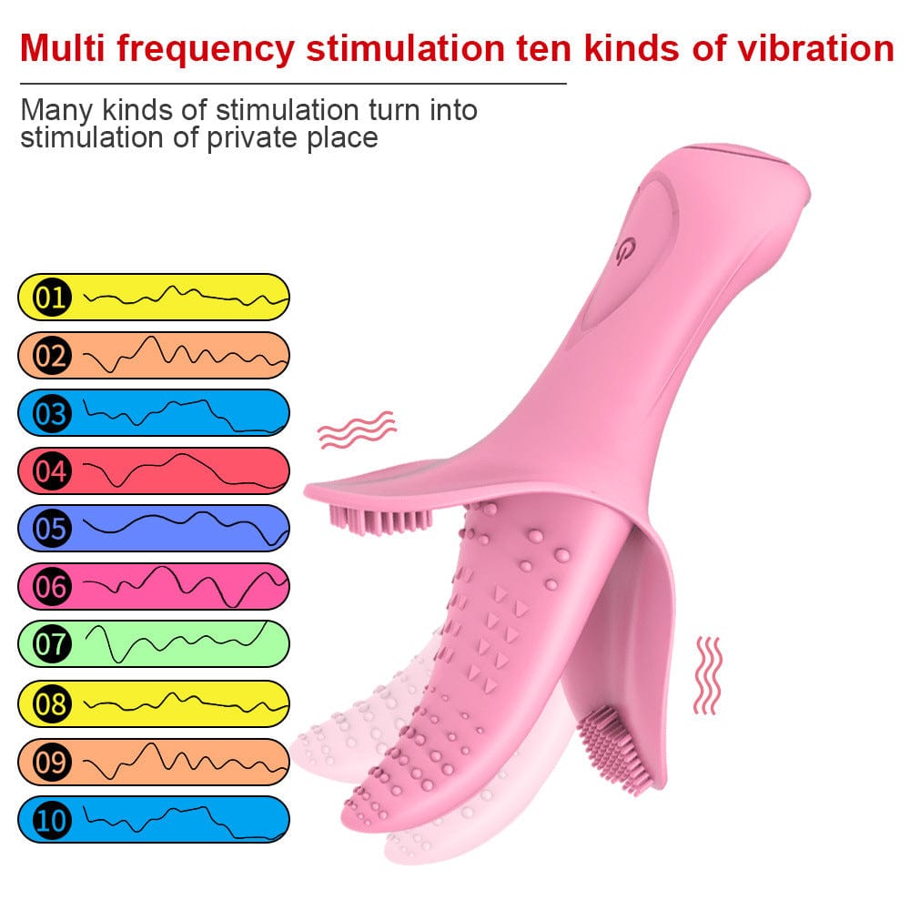 Silicone Tongue Vibrator