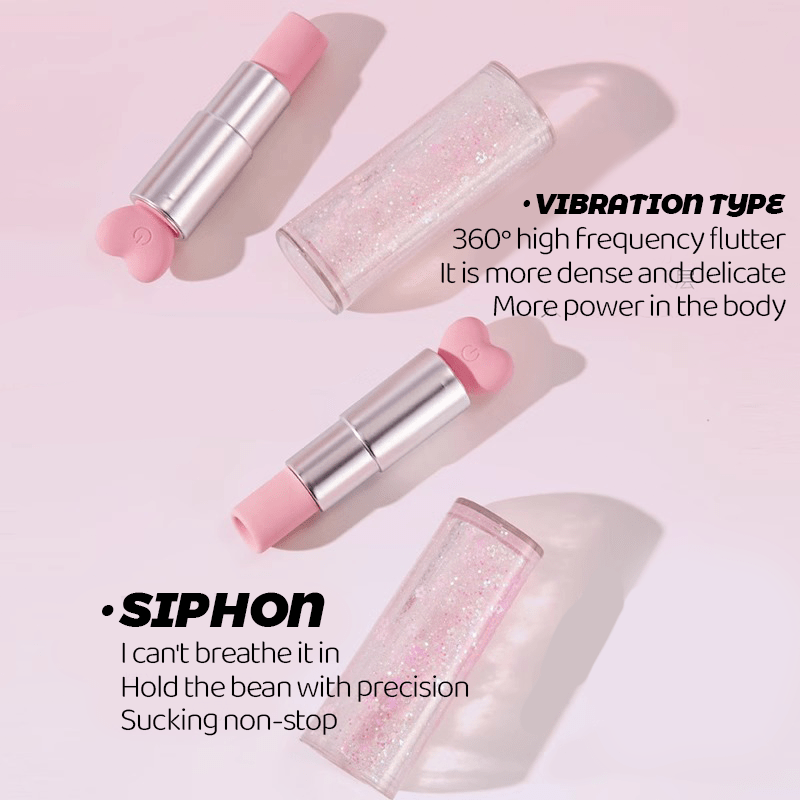 Liquid Quicksand Lipstick Vibrator Female Sucking Licking Clitoris Masturbator