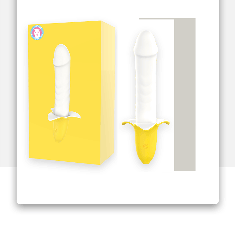 8-Speed Adjustable Banana Vibrating Wand