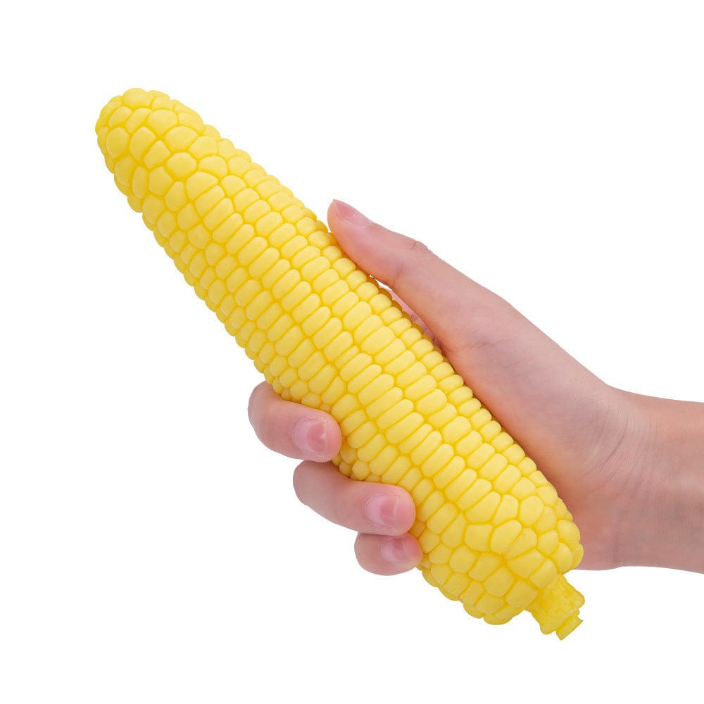 Consolador anal de silicona con forma de vegetal