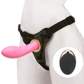 Wireless Remote USB Rechargeable Strap On Dildo
