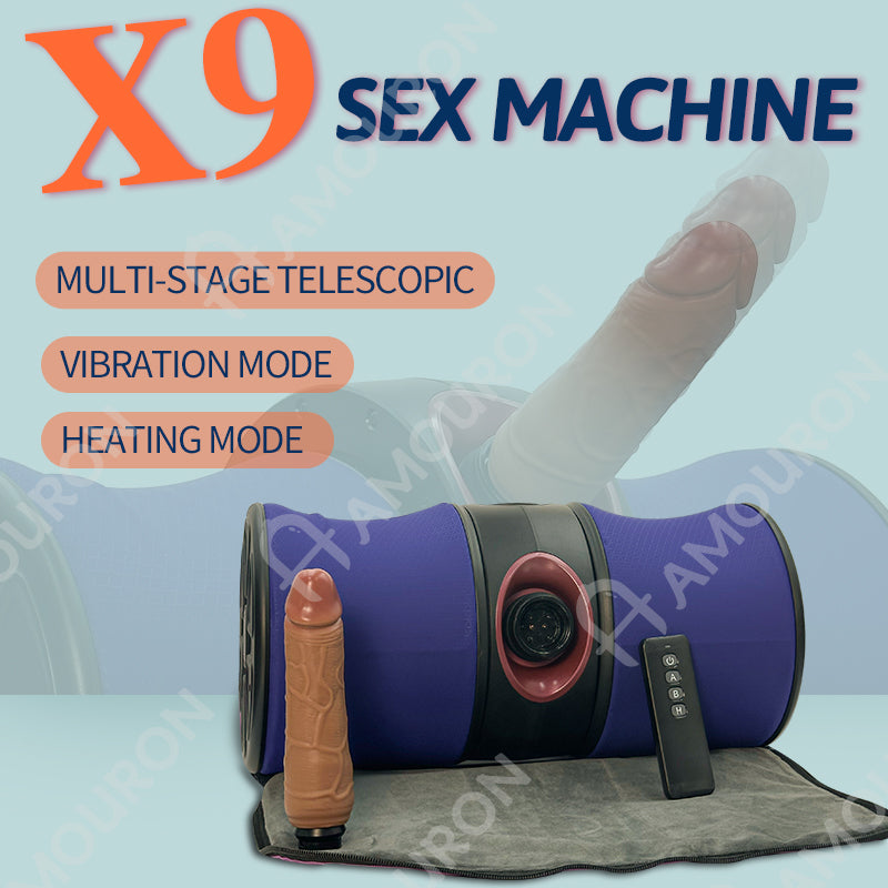 Zsex Upgraded X9 Roller Thrusting Sex Machine With Remote Control