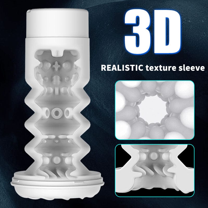 Mecha Warrior Fully Automatic Aircraft Cup Male Telescopic Sucking And Pronouncing Masturbation Device