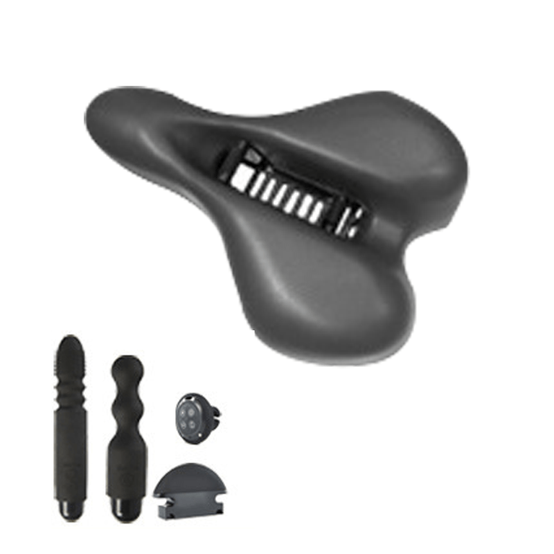 Consolador con almohadilla de masaje para bicicleta Helibo con control remoto