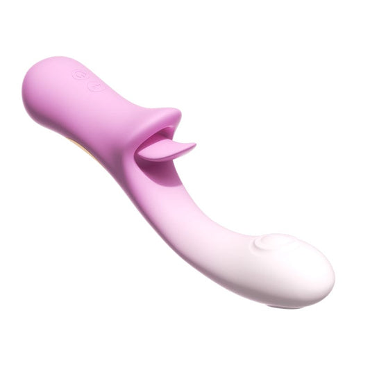 Eleganta Rozkolora Vibrilo por Masturbado de Ina Lango-Lekado