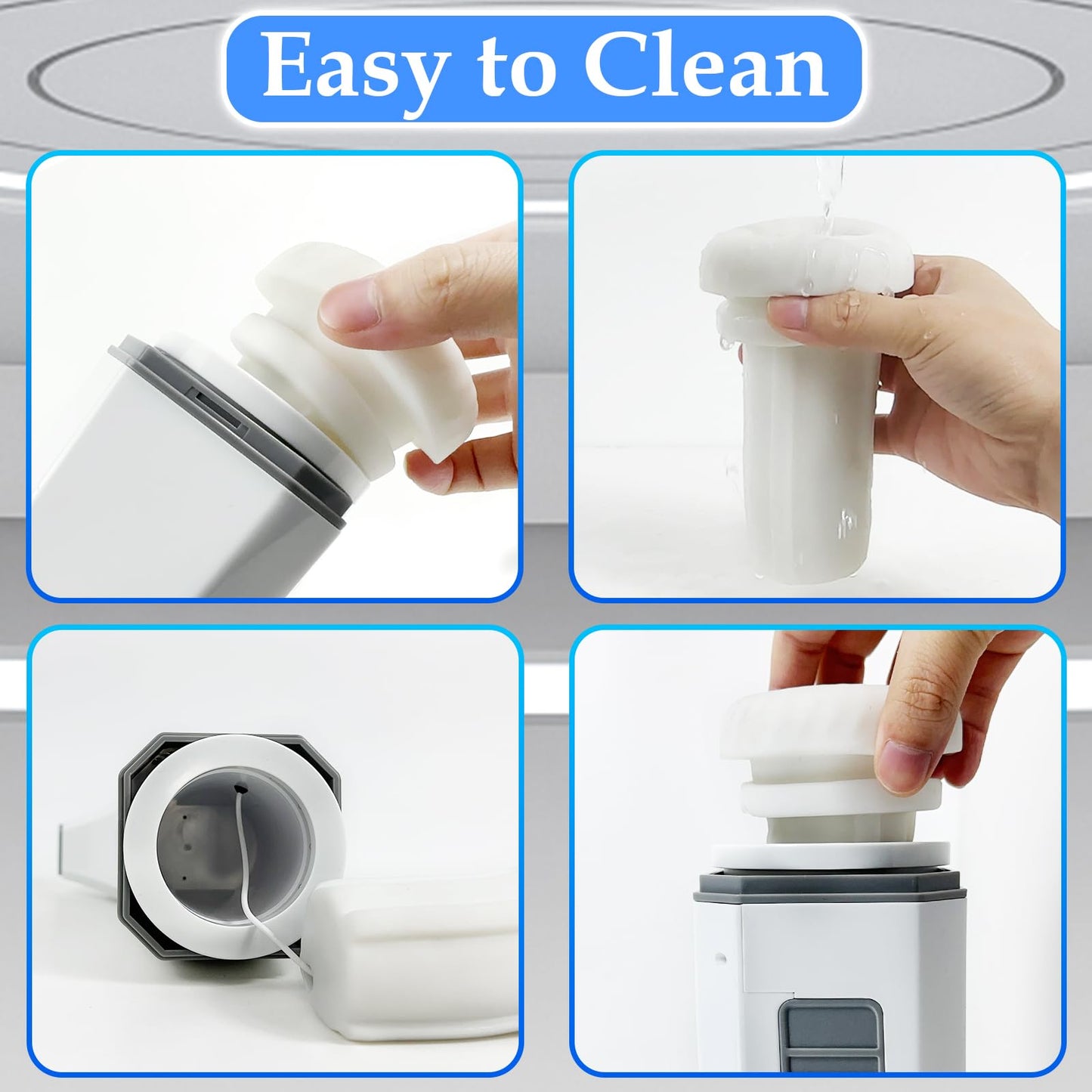 007-Ⅲ Penis 4D Clip Suction Smart Real Voice Tongue Lick Male Masturbator Cup