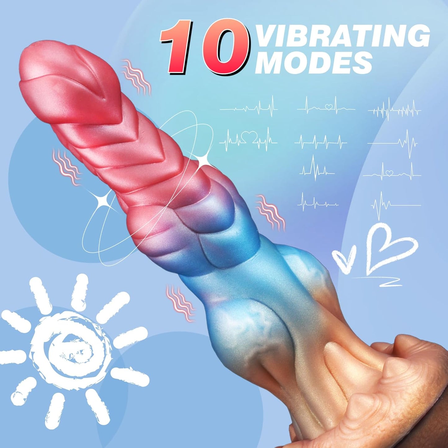 10.23In Monster Dildo Huge Dildo Thick Anal Dildo With Thrusting & Viration