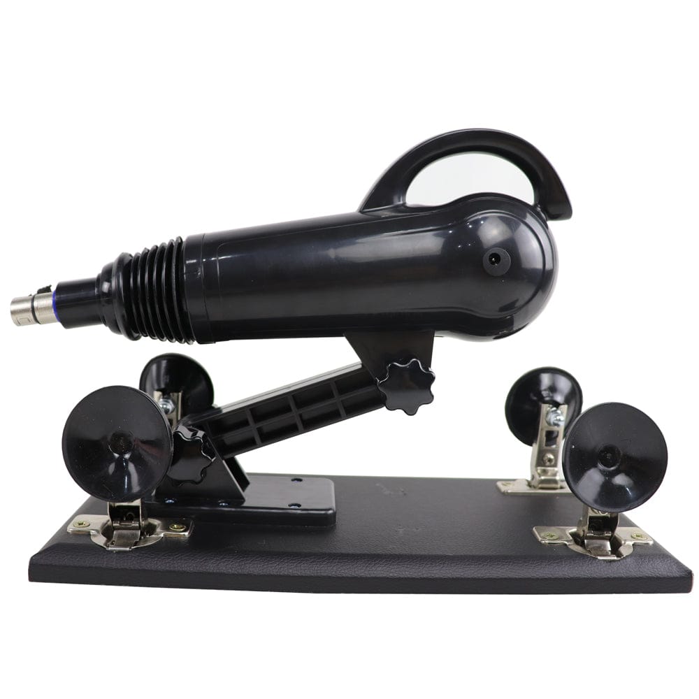 Máquina sexual automática con consolador y potente motor masturbador negro Love Machines