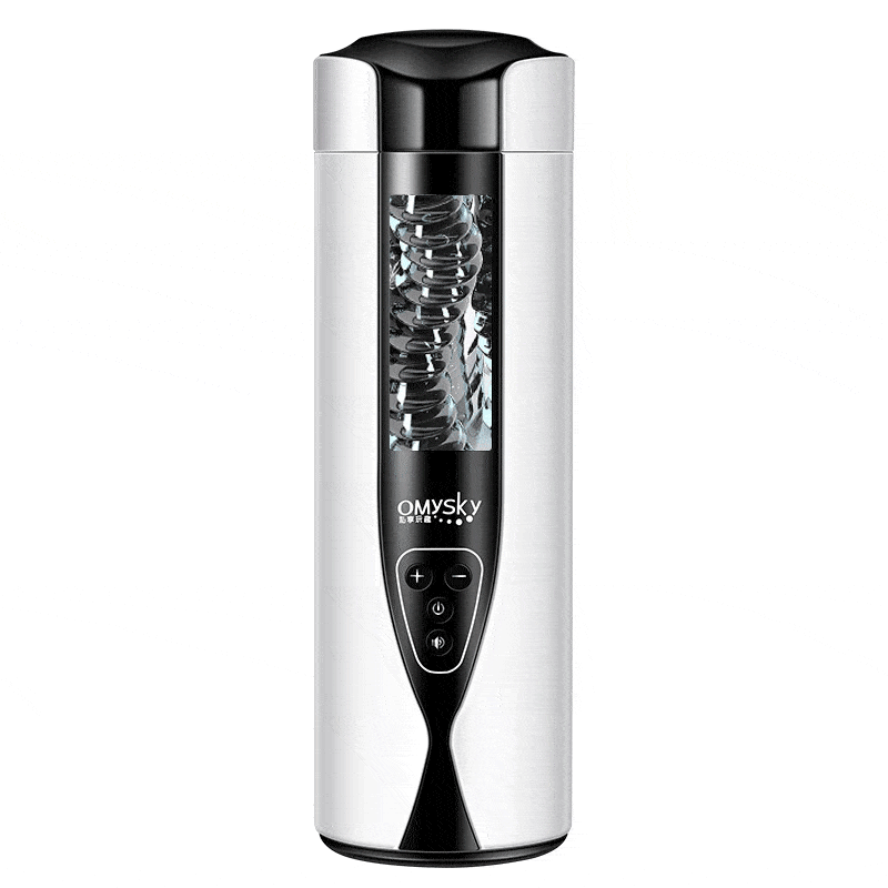 Lava Lamp Automatic MaleMasturbator Suction Cup
