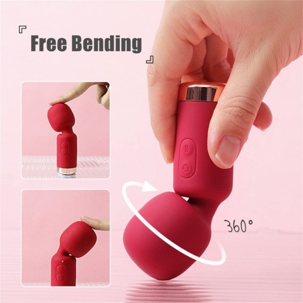 Mini Strong Shock Vibrator Women's Multi Frequency Second Wave Masturbator Small Massage Stick