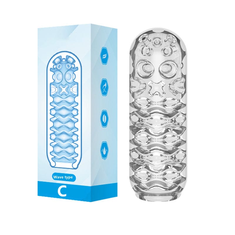 Aircraft Cup Men's Training Masturbation Cup Spiral Pleasure