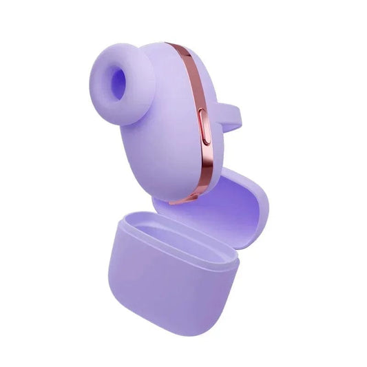 Magia Skatolo Mini Suĉa Vibrilo Akvorezista Stimulilo