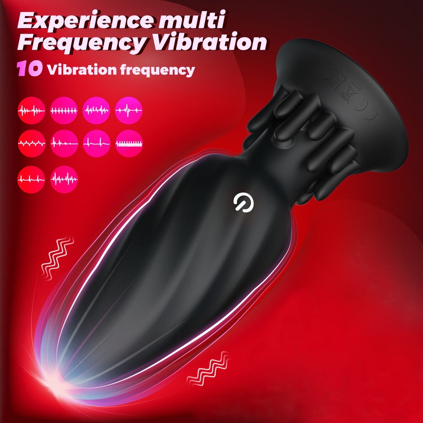 APP - Controlled Rotating Anal Plug 9 Modes Waterproof Quiet