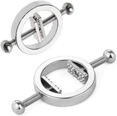 BDSM Metal Adjustable Nipple Clamps Set for Sex Games
