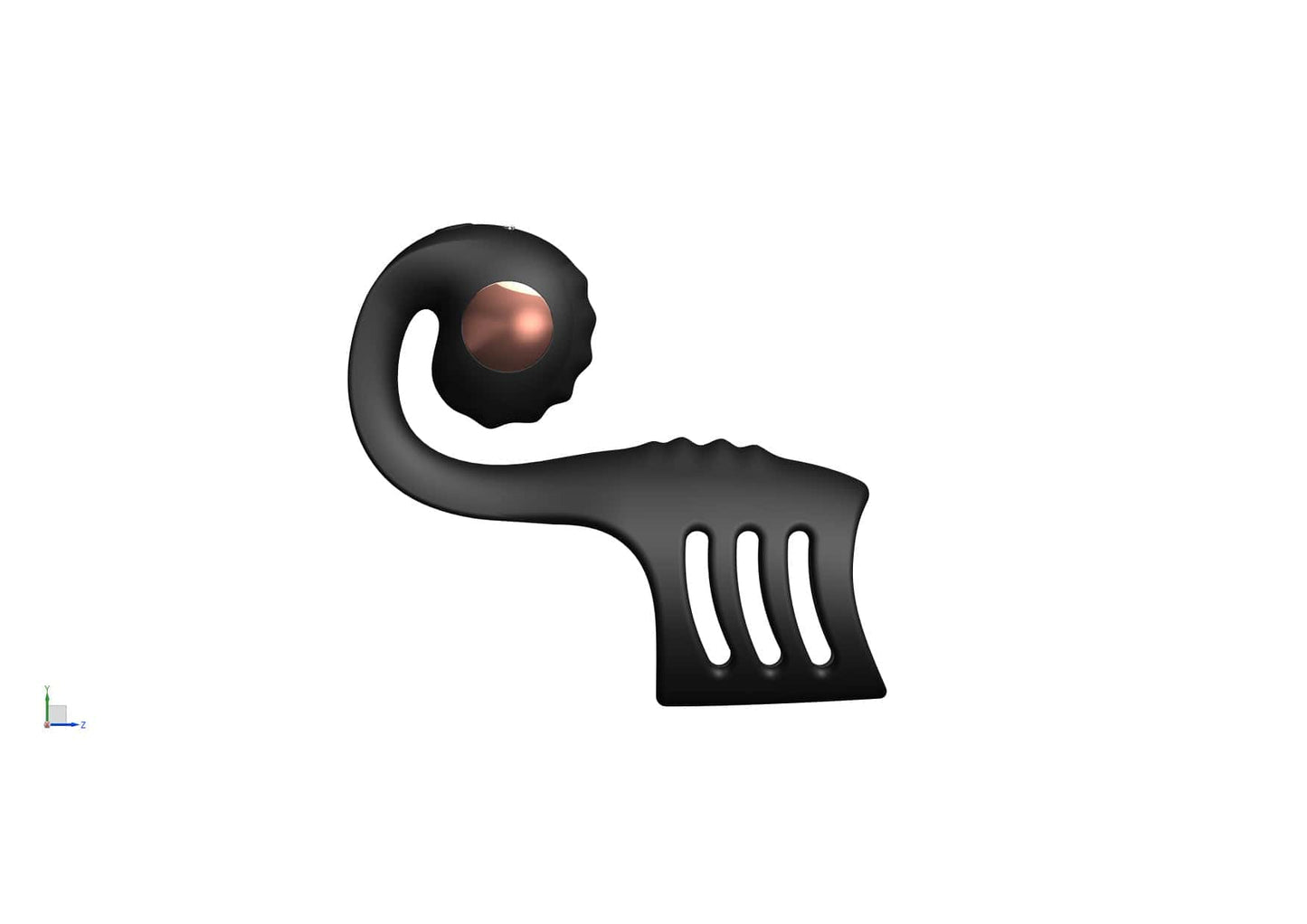 4 in 1 Penis Sleeve Ring Vibrator with Snail-Shaped Clit Stimulator