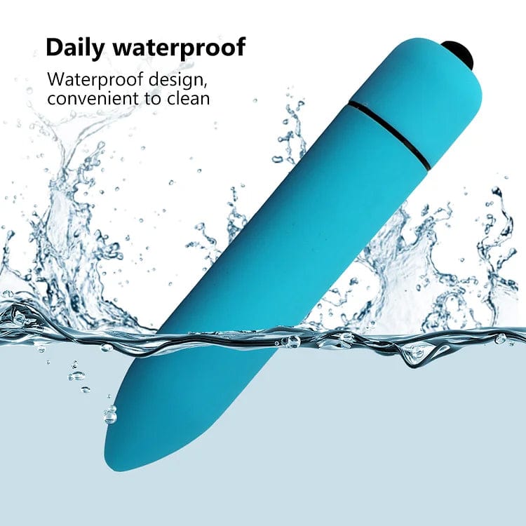 Fun Vibrator Mini Bullet Jump Egg Ten Frequency Vibration Tip Frosted Bullet