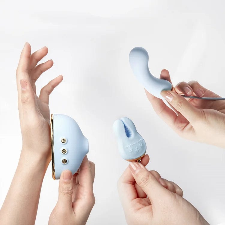 Sucking Vibrator Nipple Clamps Vibrating Clit Sucker For Women