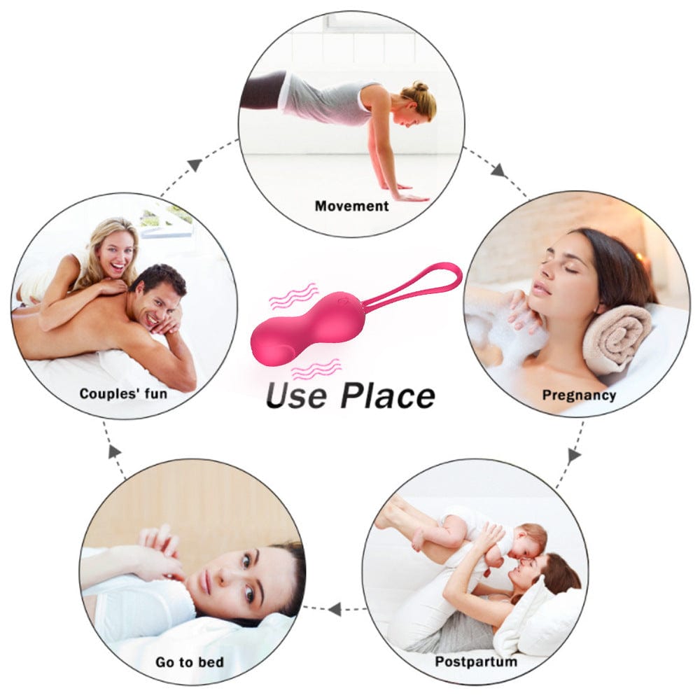 Vibrating Eggs Vaginal Tighten Exercise Kegel balls G Spot Vibrators Clitoris Stimulation for Women