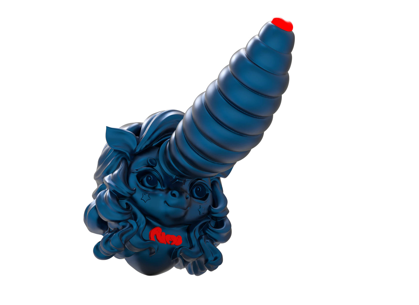 Masturbador anal con forma de pene de silicona de unicornio de AIMITEX