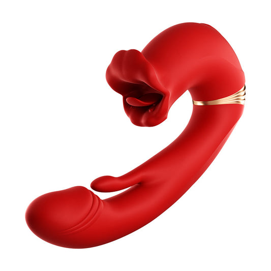 Rose Mucher Lip Biting & Swing Clitoral G Spot Vibrator por Virinoj