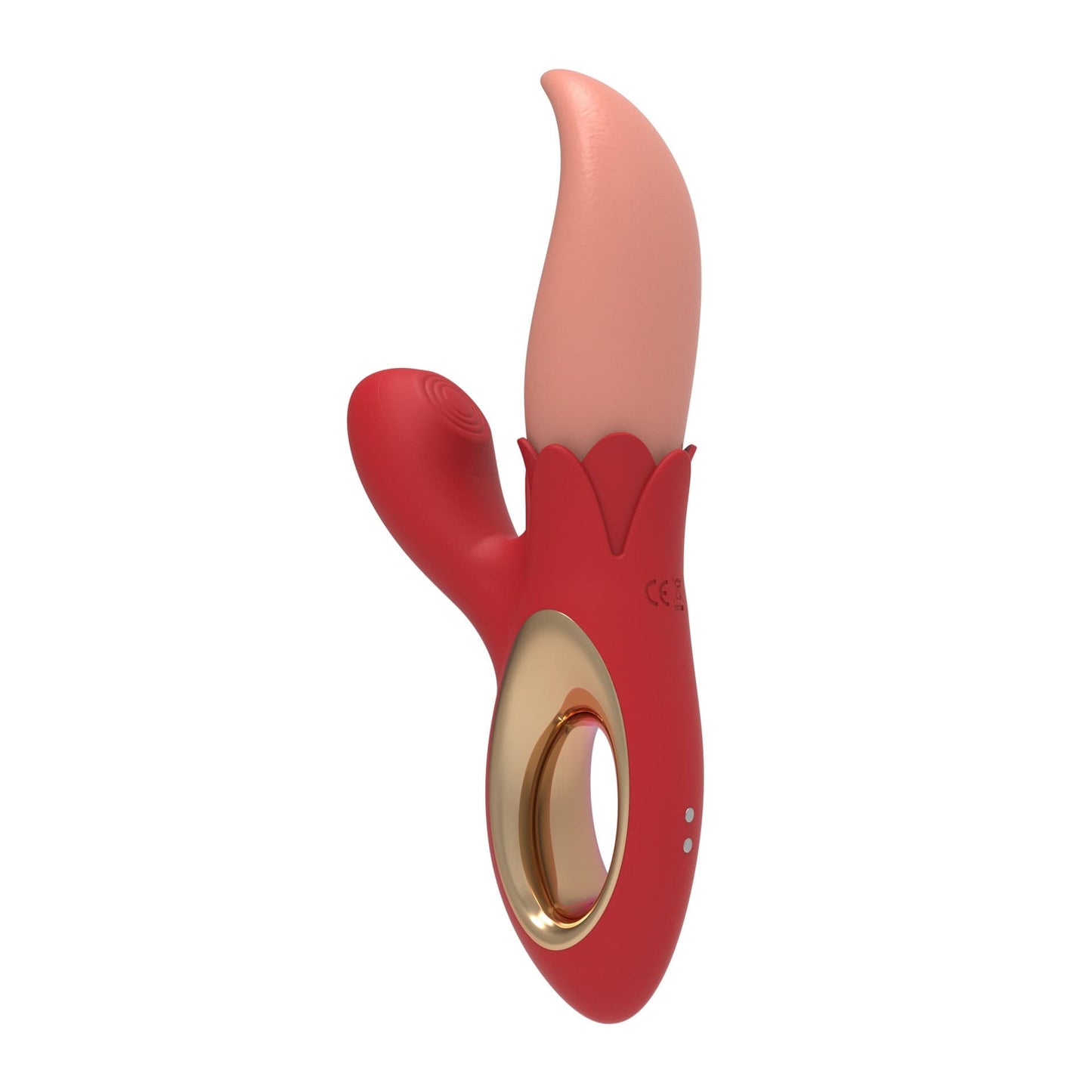 Multiple Frequency Conversion Sucking / Tapping Rose Tongue-licking Vibrator