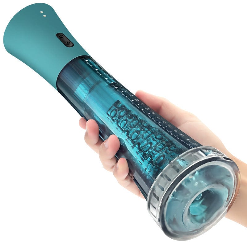 Penis Enlargement Extend Pump Water Massage Cup Male Masturbation