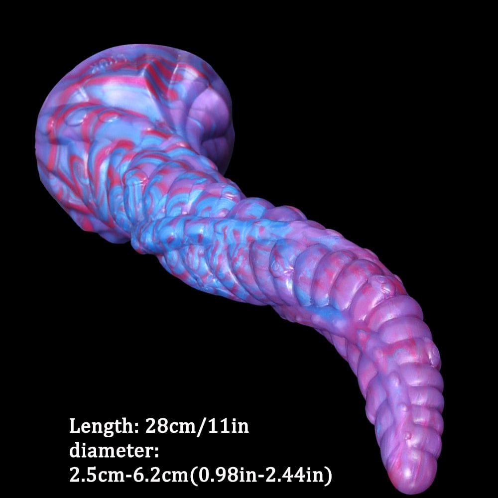 Consolador anal grande de 11 pulgadas, tapón anal de silicona