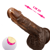 6.69 IN Simulation Penis Wireless Vibration Dildo