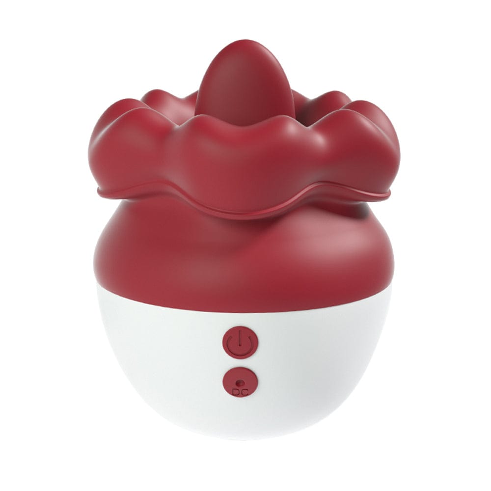 Upgraded 2-in-1 Rose Tongue Love Vibrator