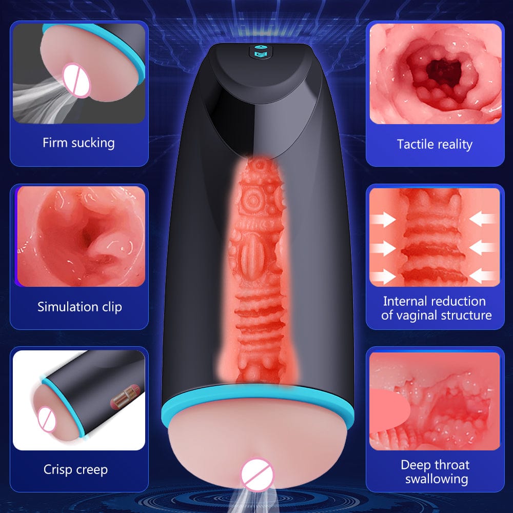 Raymond - Real Moan Vaccum Sucking Vibration Male Penis Stroker