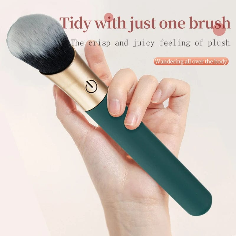 Brush Vibrator 2.1 for Women G-Spot Nipple Clitoral Makeup Stimulator