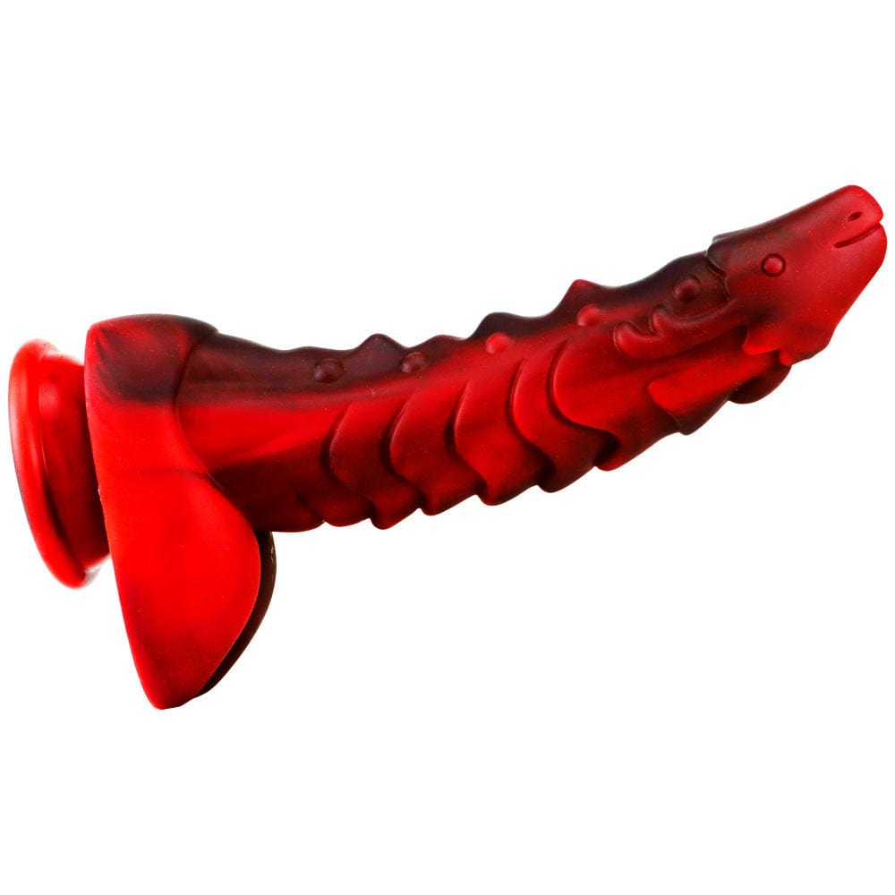 Consolador artificial de silicona suave de colores mixtos con grifo