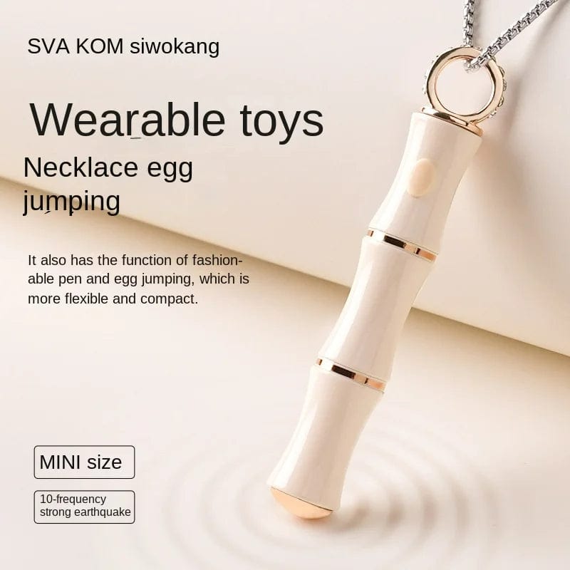 Bambua Memkolĉeno Jumper Ovo Ina Vibrilo 