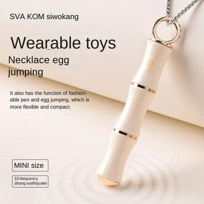 Bambua Memkolĉeno Jumper Ovo Ina Vibrilo 