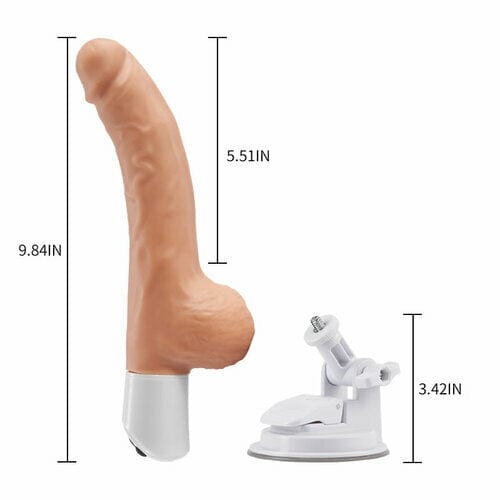 Pistola vibratoria telescópica automática Scimitar, simulación de masturbación femenina 
