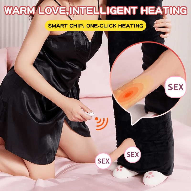 Máquina sexual con control remoto y almohada discreta para gatos 