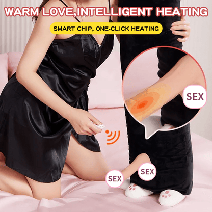Máquina sexual con control remoto y almohada discreta para gatos 