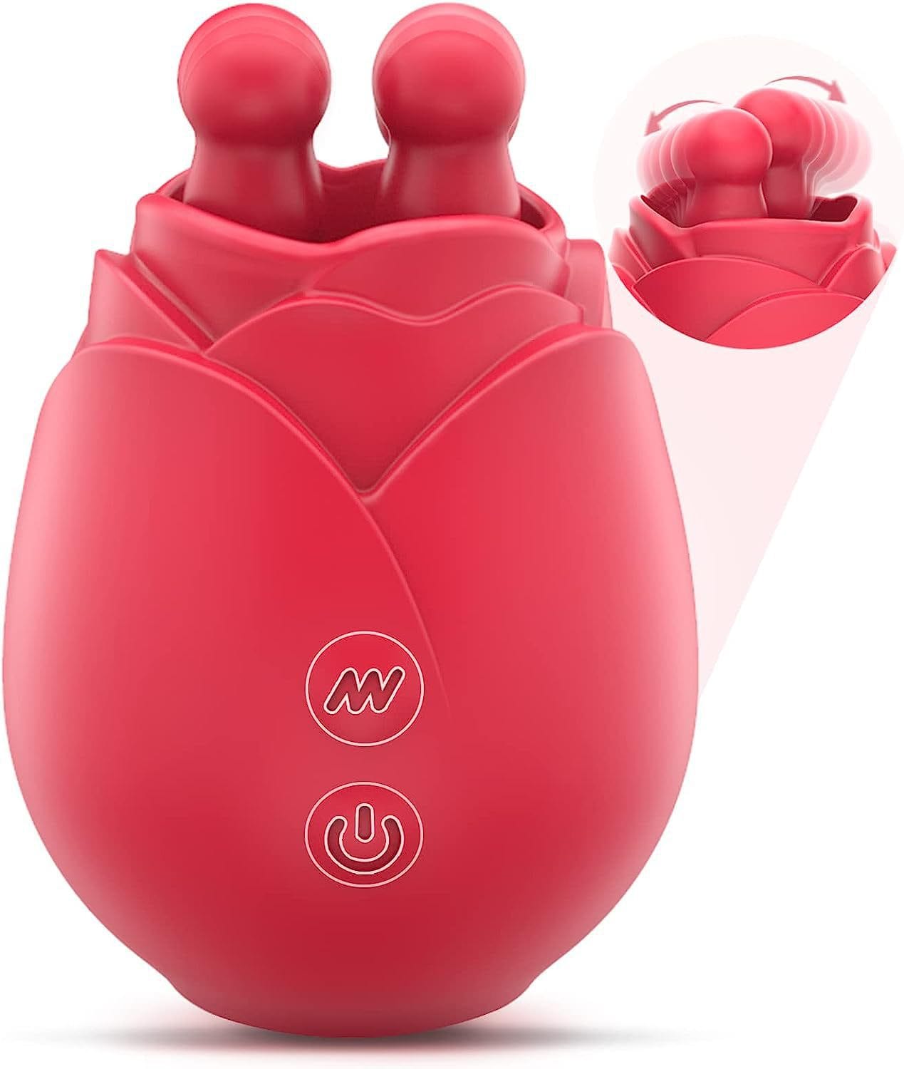 Rose Juliet - Duobla Langoskuilo por Lekado de Klitora Cico, Orgasma Seksludilo
