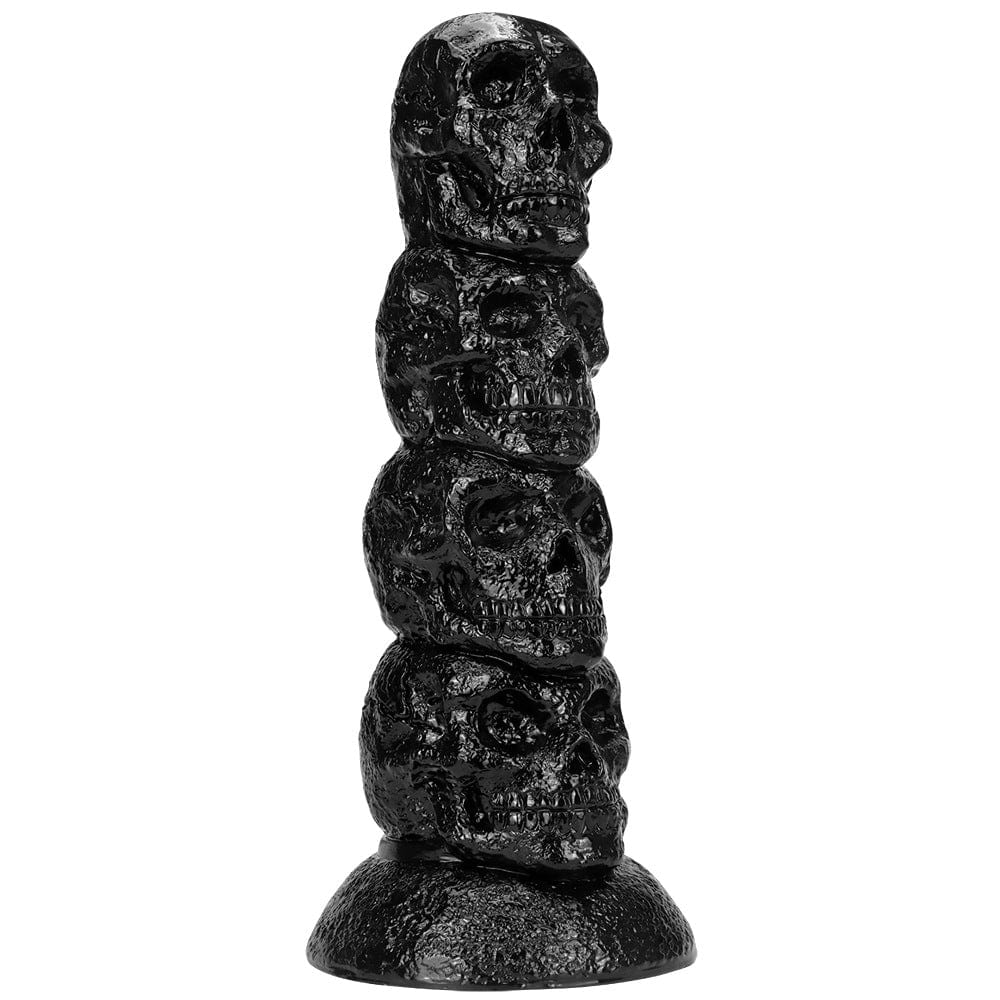Consolador gigante con tapón anal de calavera de 12,3 pulgadas