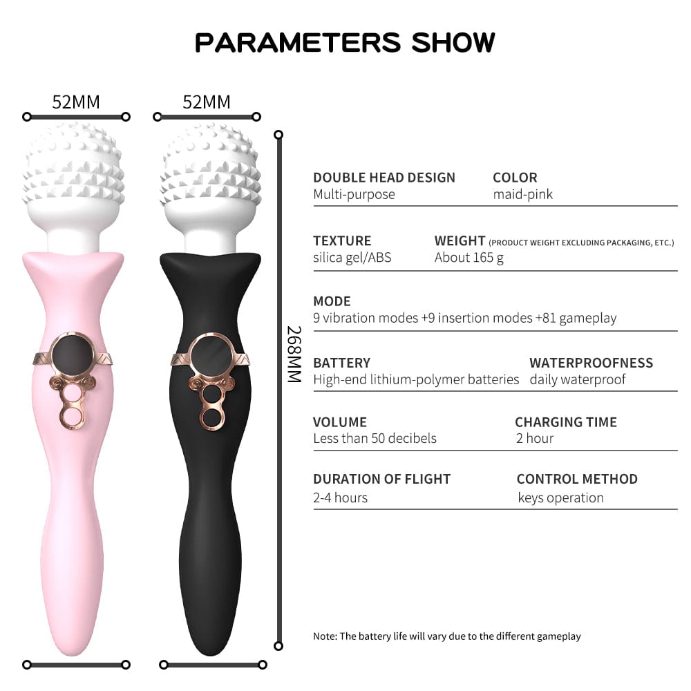 Female Vibrating Massage Magic Wand Masturbation Vibrator