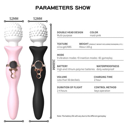 Female Vibrating Massage Magic Wand Masturbation Vibrator