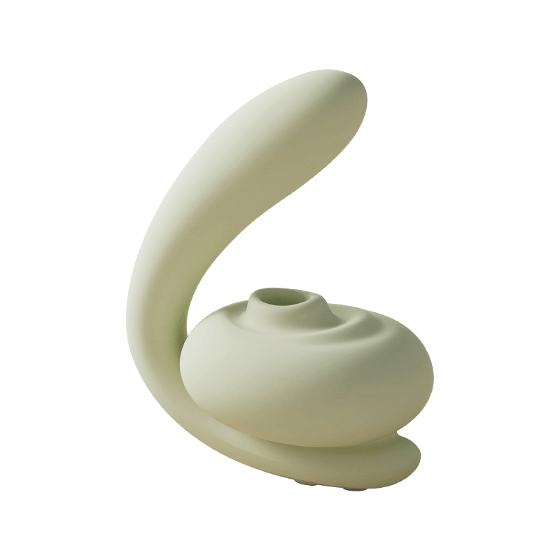 Vibrador succionador de clítoris 2 en 1 para doble placer 