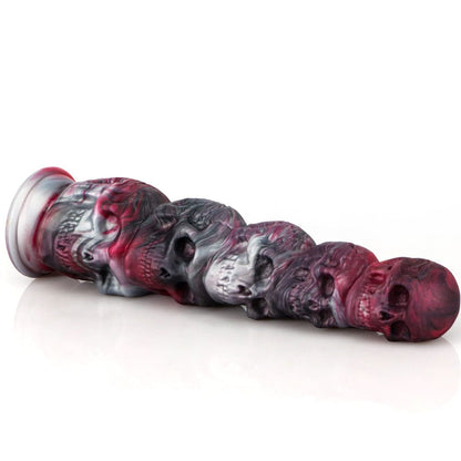 Tapón anal con forma de calavera y cabeza de calabaza para Halloween